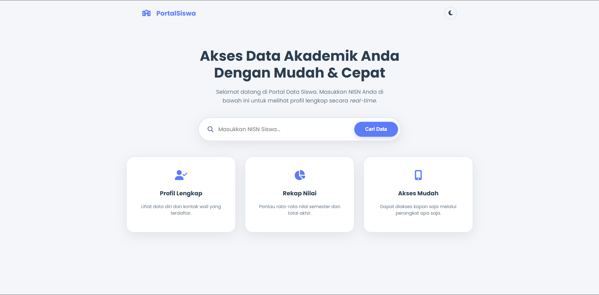 Portal Data Siswa